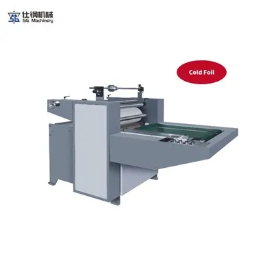 Félautomata hidegfóliás gép